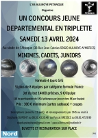 Départemental X3 Jeunes - Aulnoye